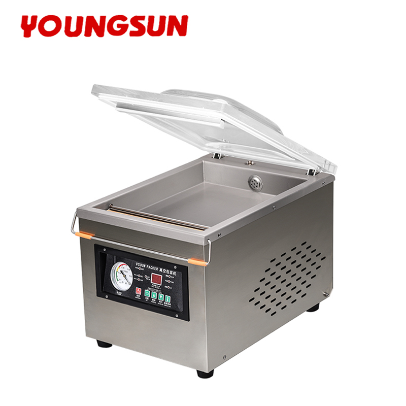 Vacuum Sealer Bag - ヤングサン工場価格 卓上型単品包装 肉・米・食品用プラスチック袋真空包装機 DZ-260 業務用真空シーラー