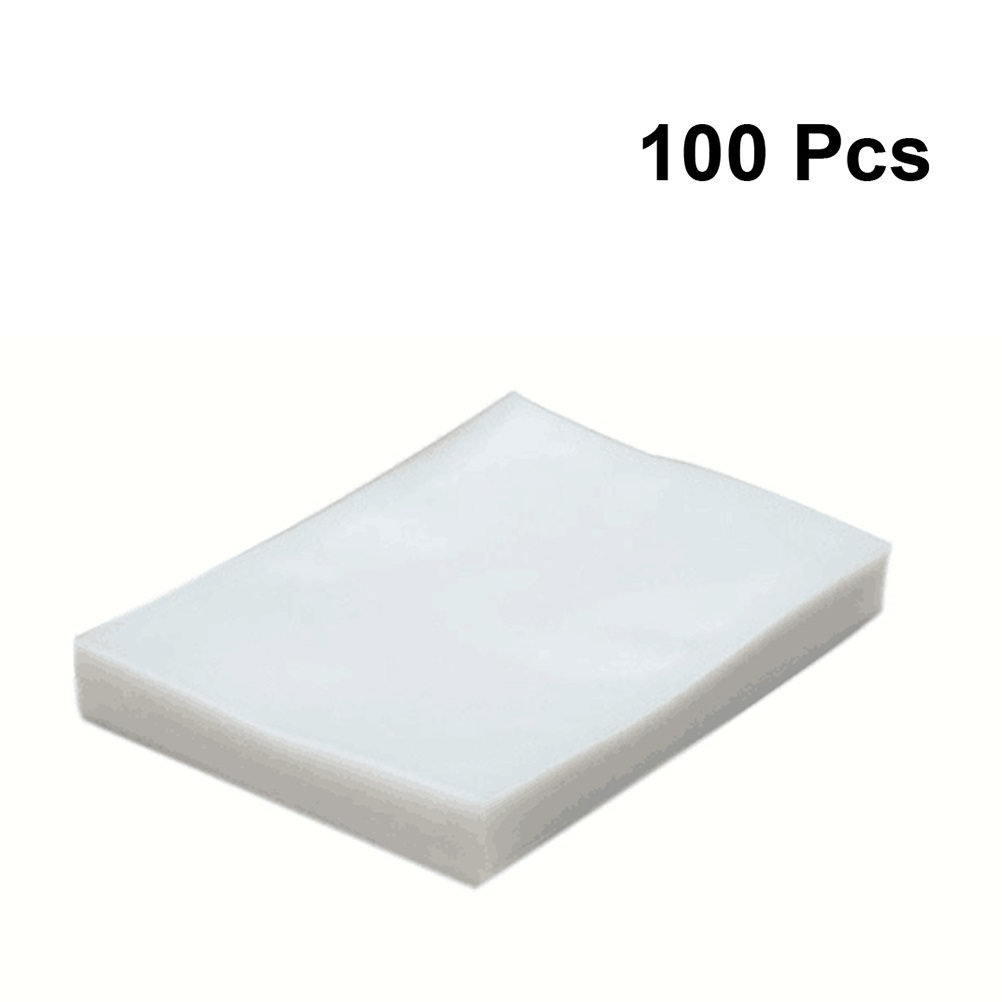 Vacuum Sealer Bag - 100枚入り真空シーラーバッグ、高耐久性透明、10x15cm、業務用半自動真空保存バッグ、BPAフリー、耐穿孔性