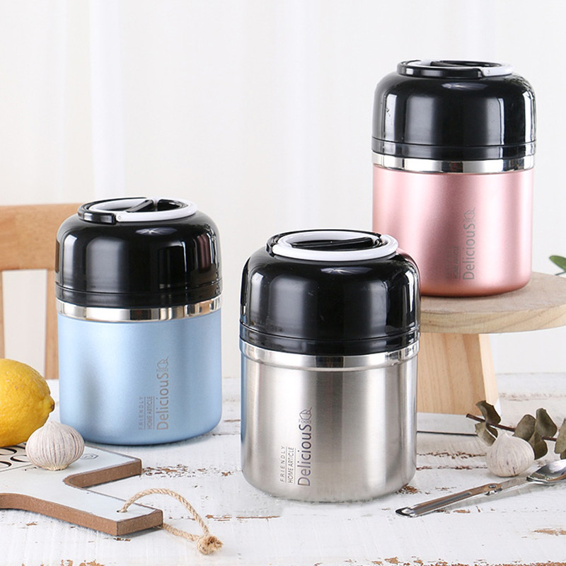 Food Storage Long Term - ステンレス鋼の弁当箱,温かい料理,断熱弁当箱,オフィスや学校用の食品保存容器