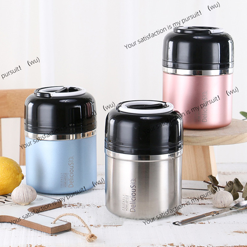 Food Storage Long Term - ステンレス製保温ランチボックス、長時間保温、仕事/学校用食品保存容器