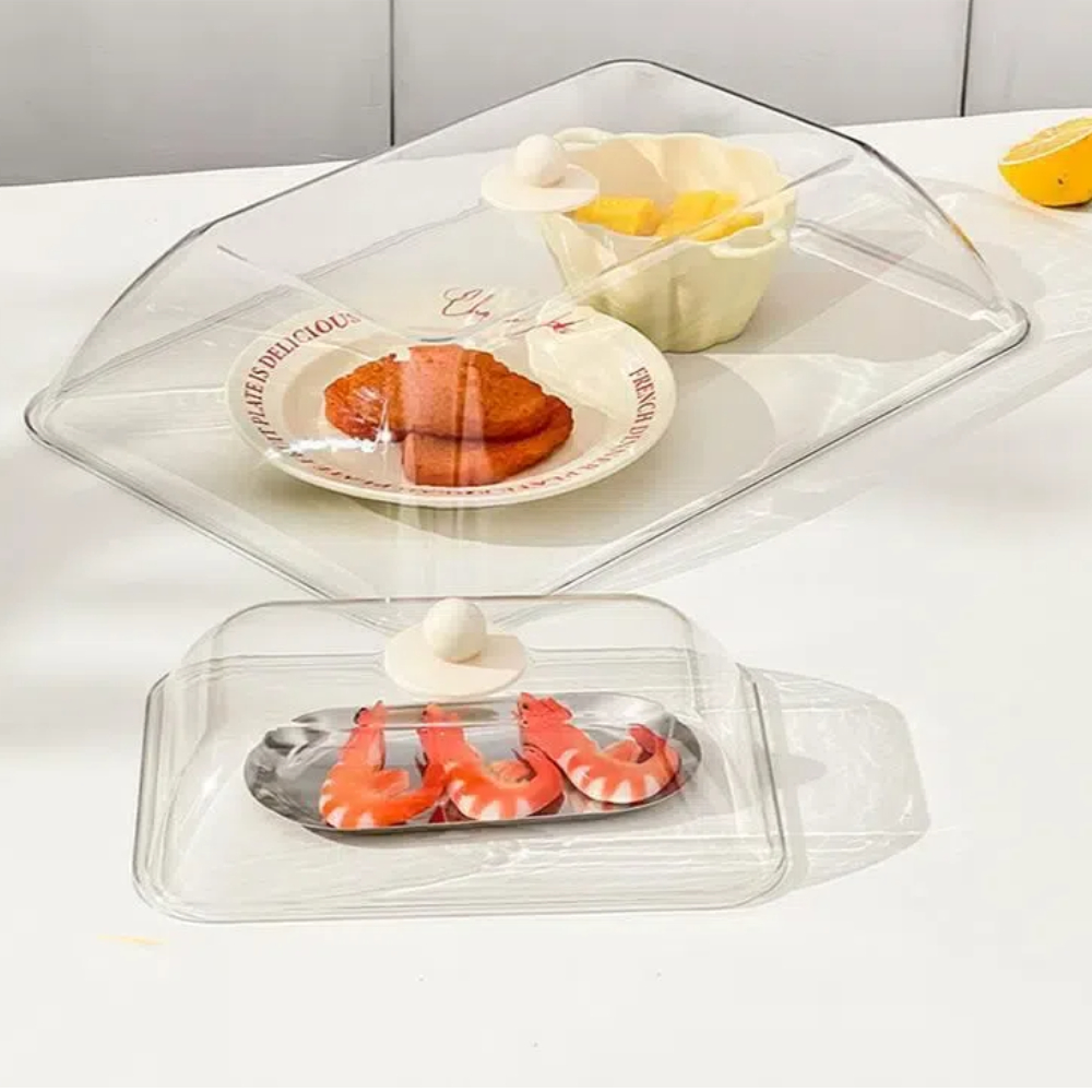 WORTHBUY 再利用可能なプラスチック製食品カバー クリ - Food Storage Long Term のレビューと価格