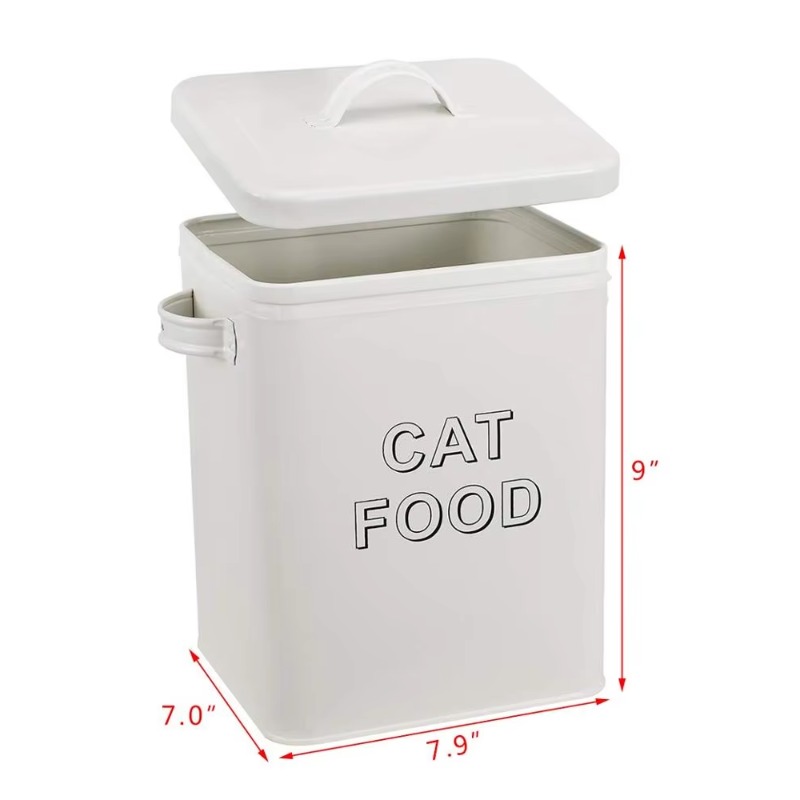 ペット用おやつとフード収納容器、蓋とサービングスクープ付きの - Food Storage For Dog のレビューと価格