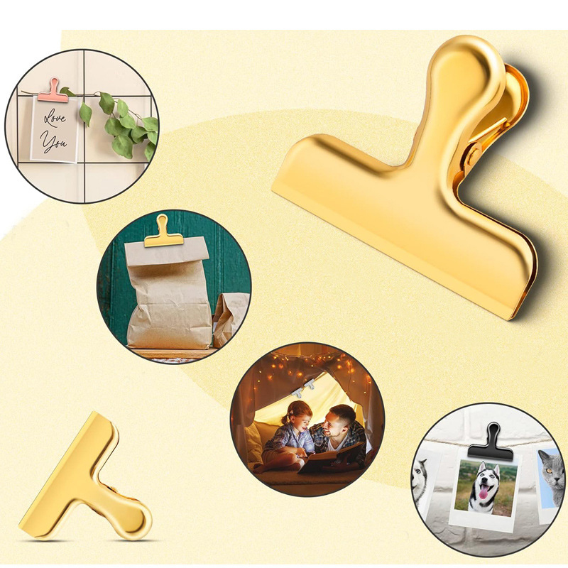 ステンレス製多目的クリップ、食品保存、オフィス文書、ノートの - Food Storage Notes のレビューと価格