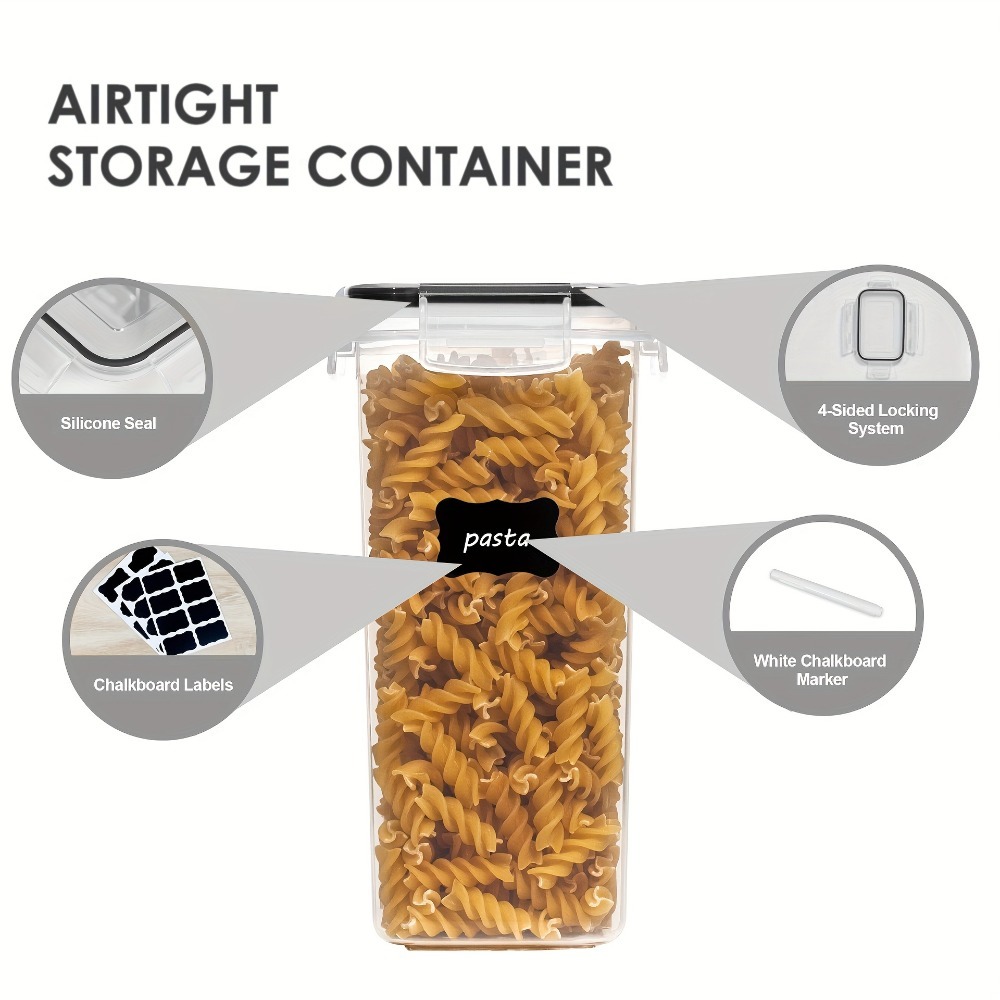 24個入り食品保存容器 12箱 12蓋 気密パントリーオーガ - Food Storage Cupboard のレビューと価格