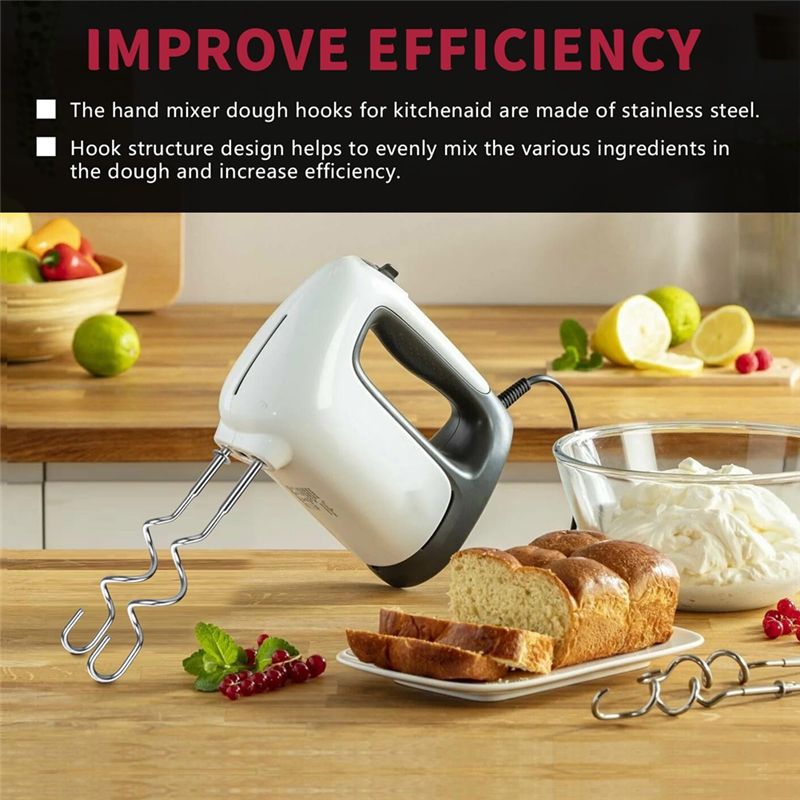 A23E-ハンドミキサー用生地フック キッチンエイドハンドミ - Kitchenaid Mixer Hand Mixer のレビューと価格