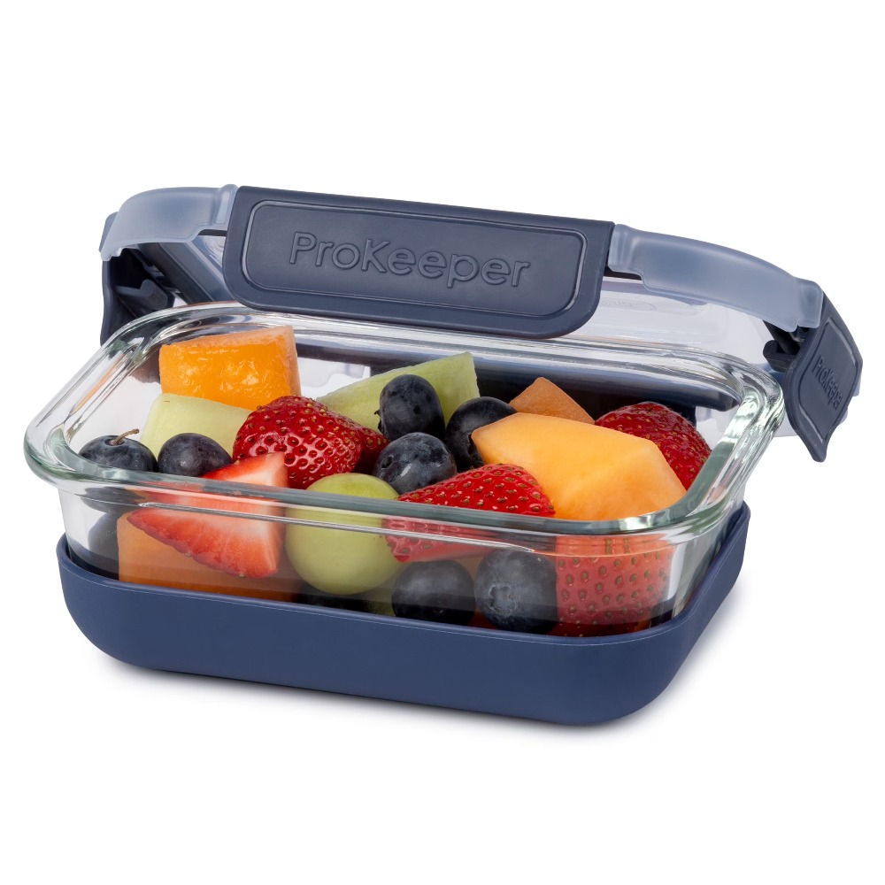 2パック 1.6カップ ガラス製食品保存容器 滑り止めシリコ - Food Storage Prep Containers のレビューと価格