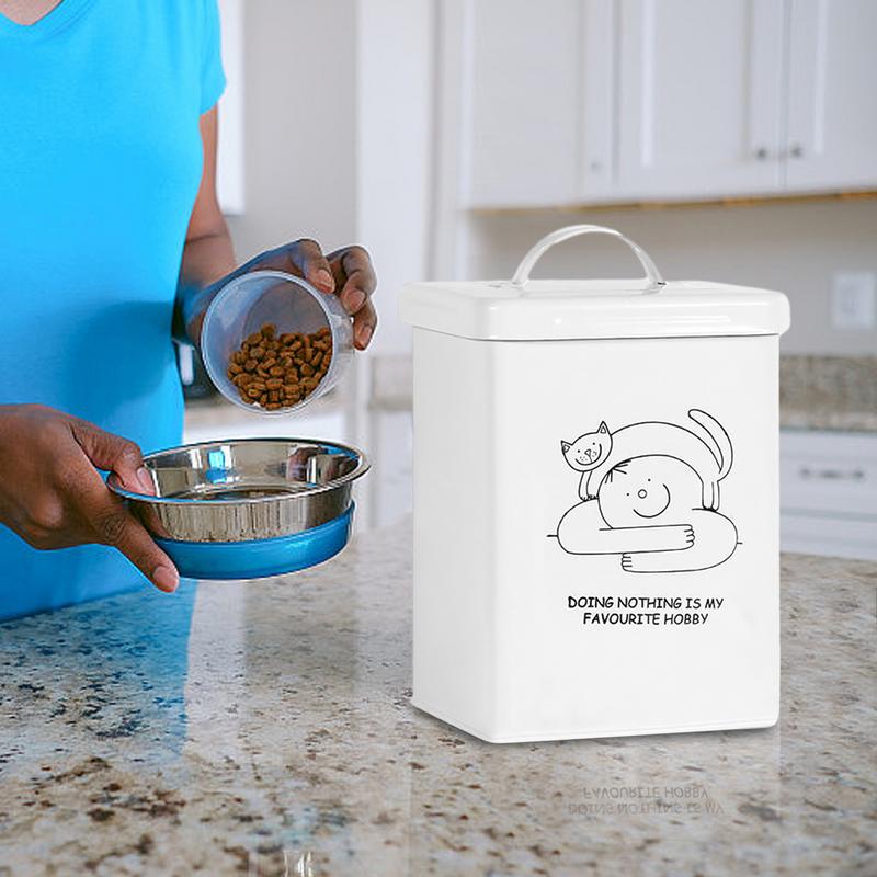 犬のフードストレージコンテナ,蓋とスプーン付きの防水収納容器 - Food Storage For Dog のレビューと価格