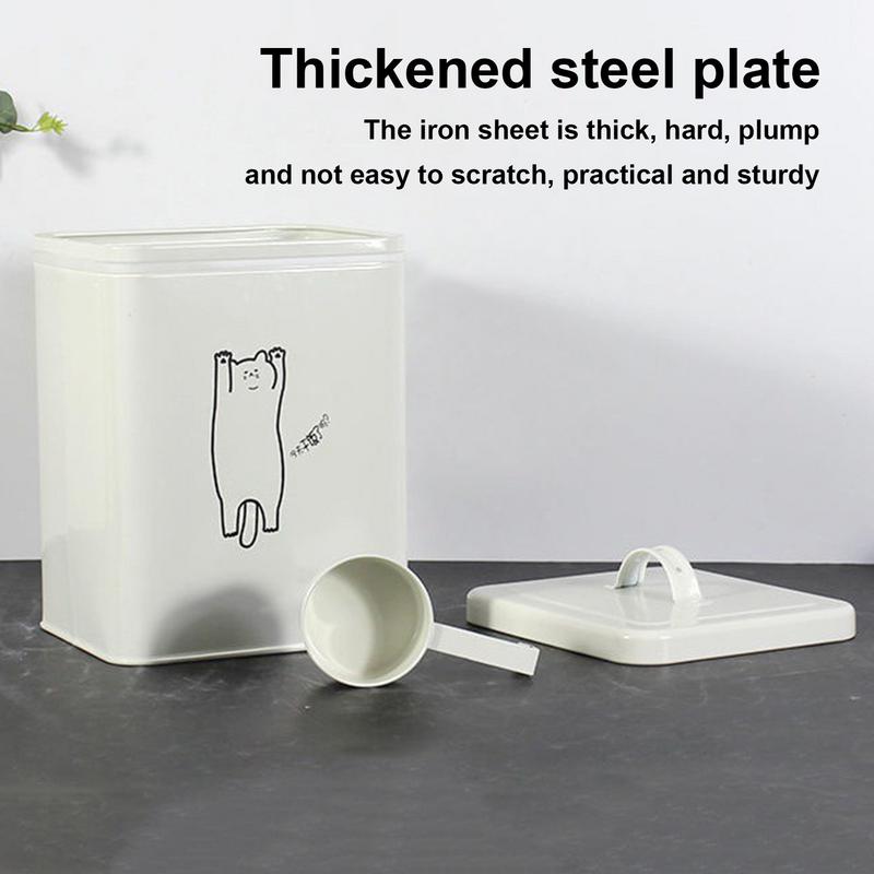 犬のフードストレージコンテナ,蓋とスプーン付きの防水収納容器 - Food Storage For Dog のレビューと価格