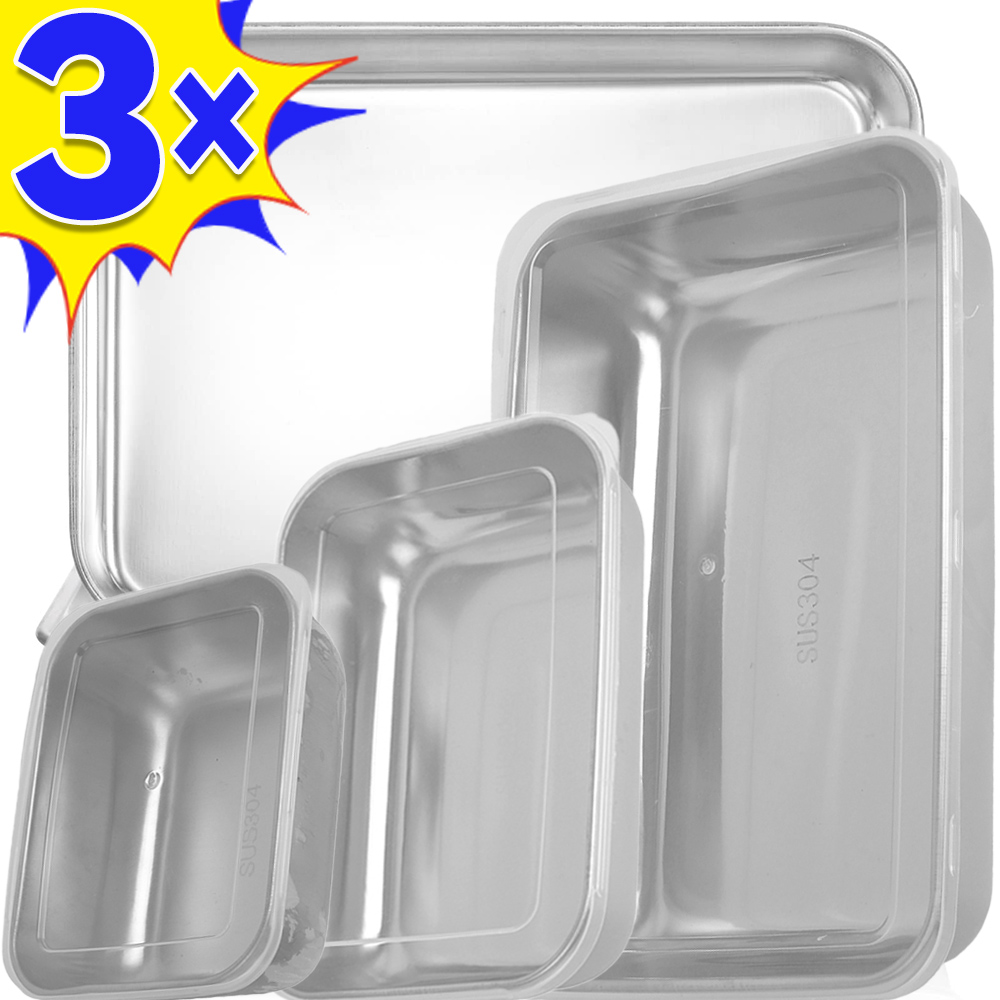 蓋付きの長方形のステンレス鋼の食品収納ボックス、生鮮食品保存 - Food Storage Cupboard のレビューと価格
