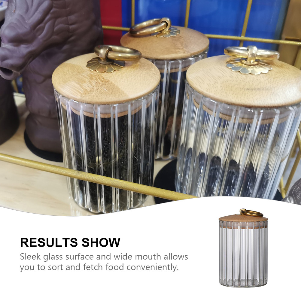 気密ガラス保存瓶 茶葉、コーヒー豆、ナッツ、スパイス用 密封 - Food Storage With Glass Lids のレビューと価格