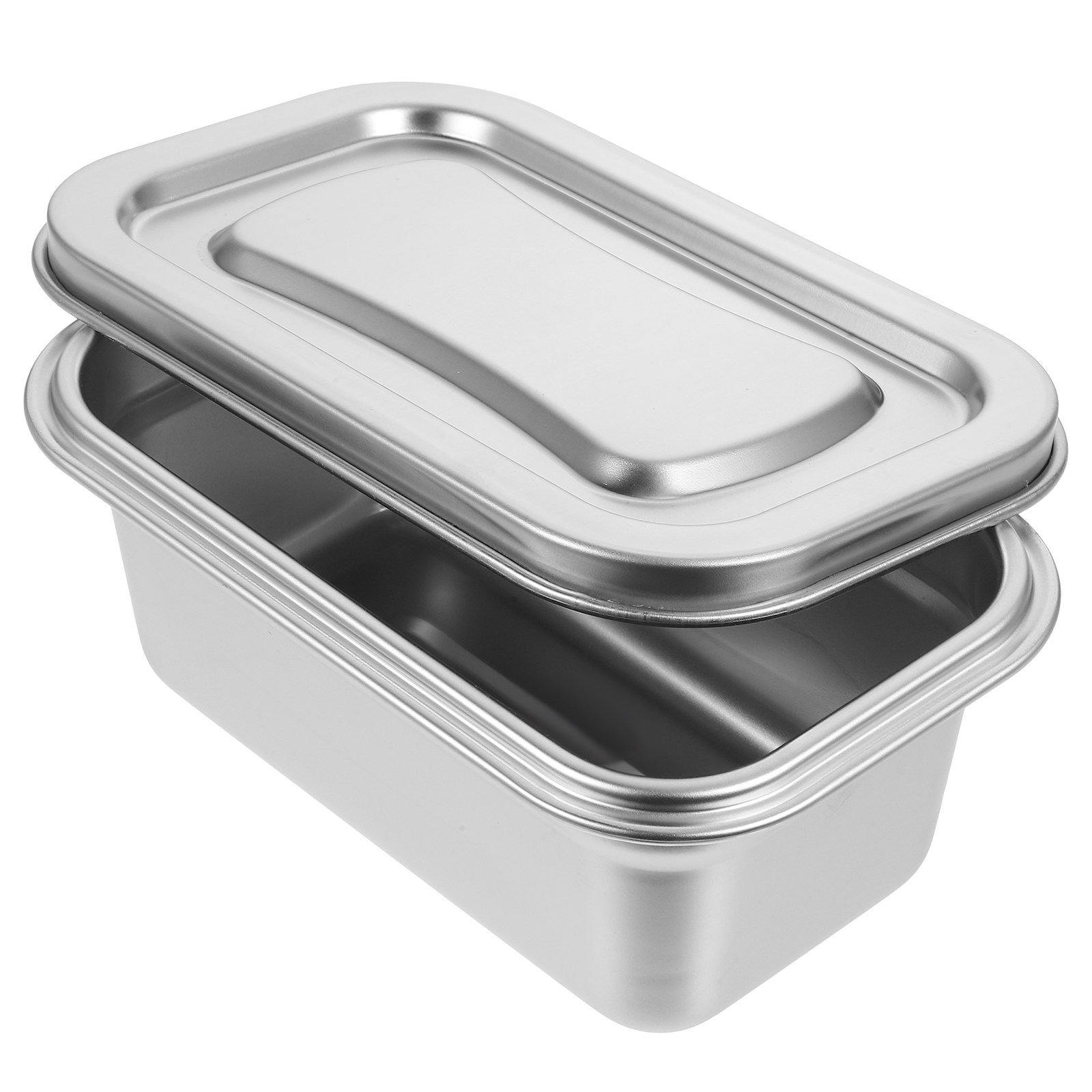 便利なアイスクリーム容器 ステンレス製冷凍庫ボックス 蓋付き - Food Storage Long Term のレビューと価格