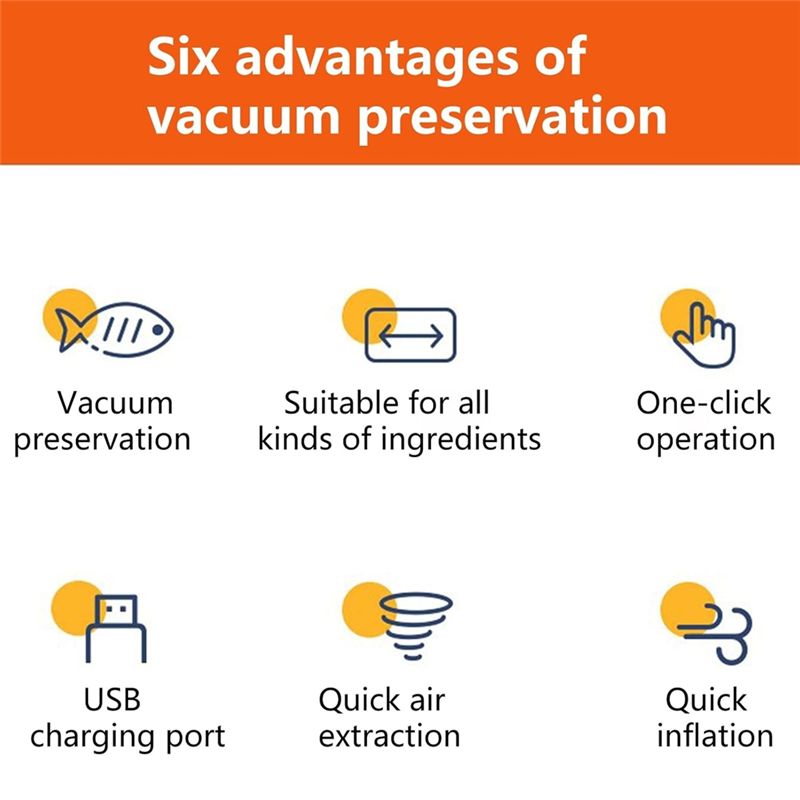 ABKW-真空シーラー コンパクト 家庭用 食品袋真空機 ハ - Vacuum Sealer Bag のレビューと価格