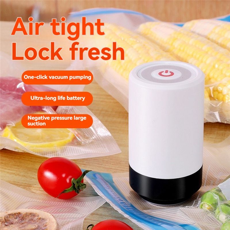ABKW-真空シーラー コンパクト 家庭用 食品袋真空機 ハ - Vacuum Sealer Bag のレビューと価格