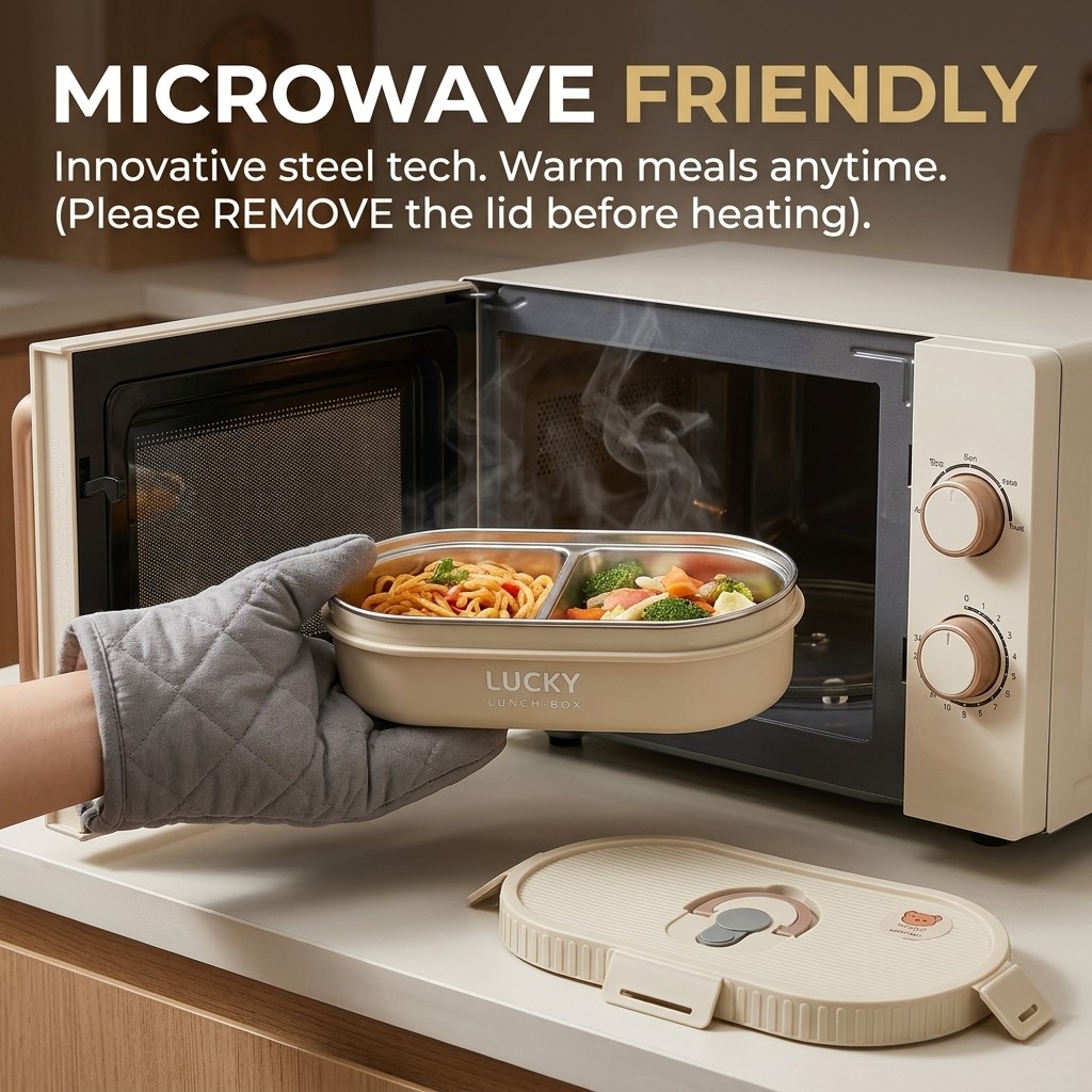 電子レンジ対応 304ステンレス製弁当箱セット 漏れ防止 ポ - Food Storage Prep Containers のレビューと価格