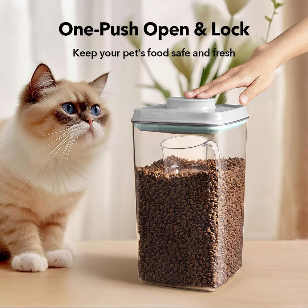 130ml スコップ付き – 4L/4.2qt 気密ドッグフ - Food Storage For Dog のレビューと価格