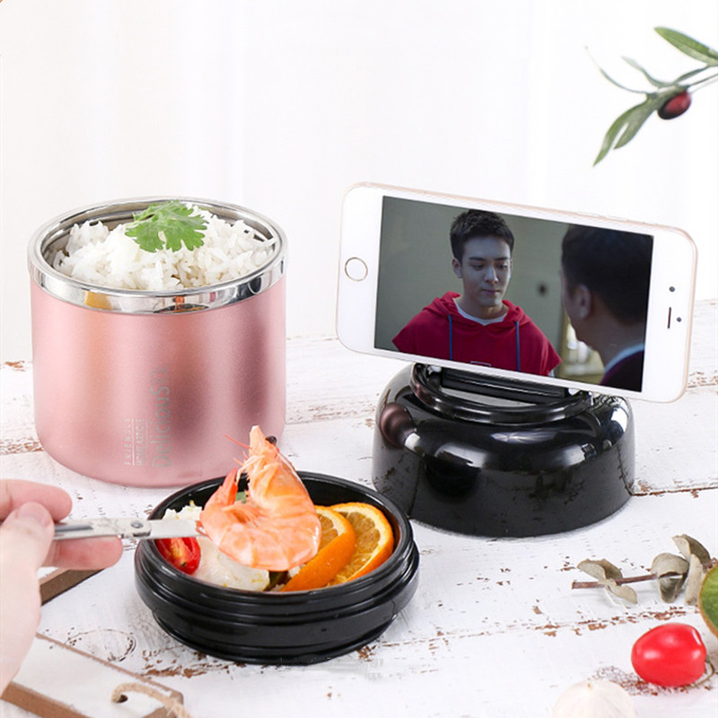 ステンレス鋼の弁当箱,温かい料理,断熱弁当箱,オフィスや学校 - Food Storage Long Term のレビューと価格