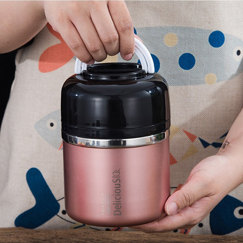 ステンレス鋼の弁当箱,温かい料理,断熱弁当箱,オフィスや学校 - Food Storage Long Term のレビューと価格