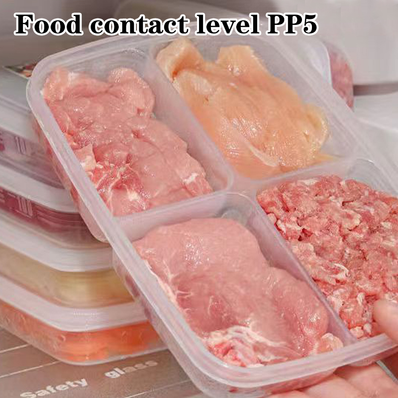 新しい【4グリッドプラスチック収納ボックスポータブルコンパー - Food Storage Cupboard のレビューと価格