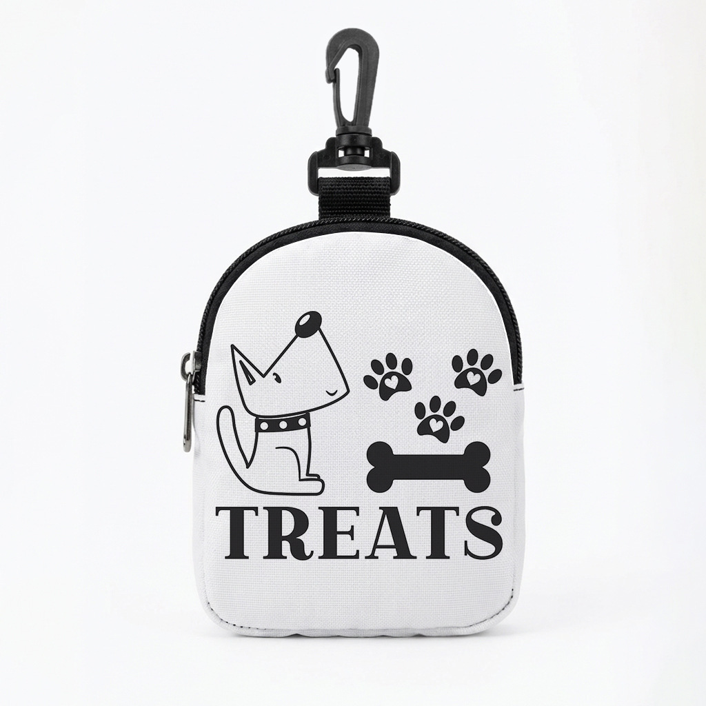 新しい漫画風の猫用フードバッグ、犬の足跡柄のドッグフードバッ - Food Storage For Dog のレビューと価格