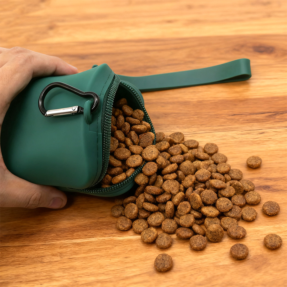 シリコン製の犬用フードバッグ、多機能大容量収納バッグと持ち上 - Food Storage For Dog のレビューと価格