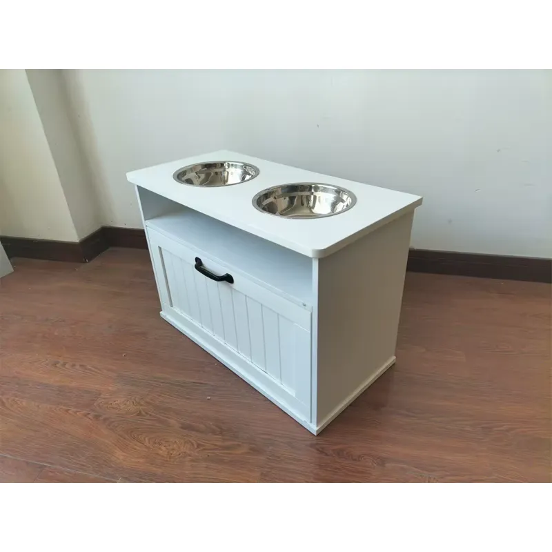 モダンな5Lステンレス製マグネット式ドア付きドッグフード収納 - Food Storage For Dog のレビューと価格