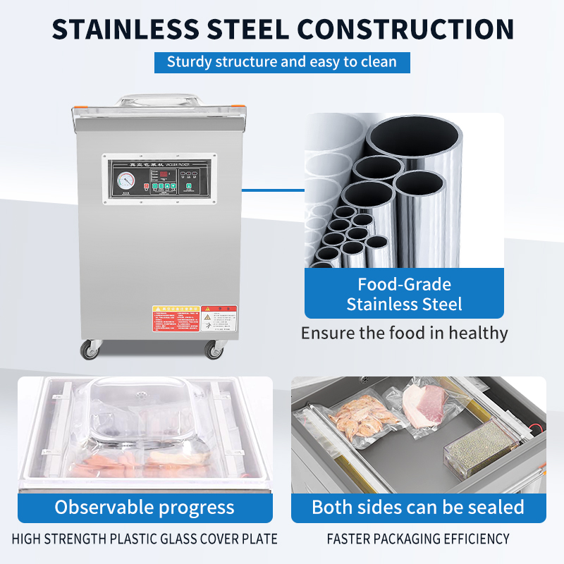 DZ-500 縦型単室食品真空シーラー半自動包装機（モーター - Vacuum Sealer Bag のレビューと価格