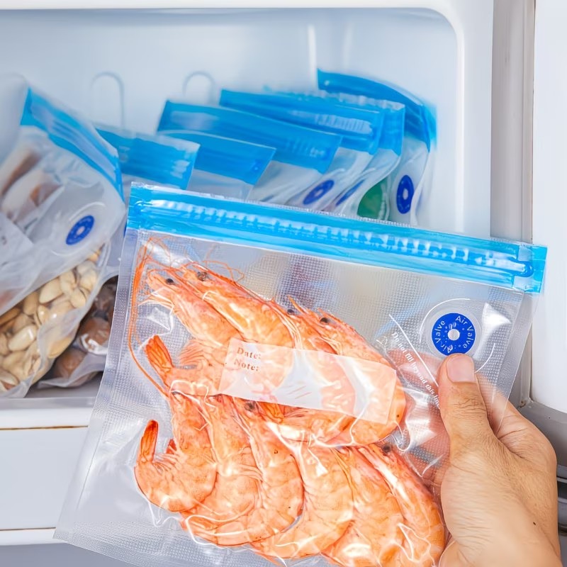 プロ仕様の真空シーラーバッグセット、ハンドポンプ付き、複数サ - Food Storage Long Term のレビューと価格