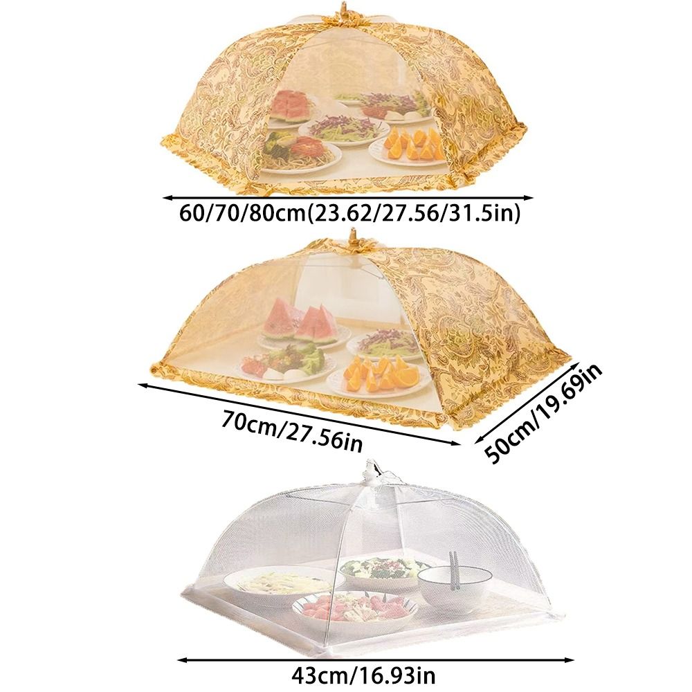 新しい折りたたみ式フードカバー、通気性のある防塵ダイニングテ - Food Storage Long Term のレビューと価格