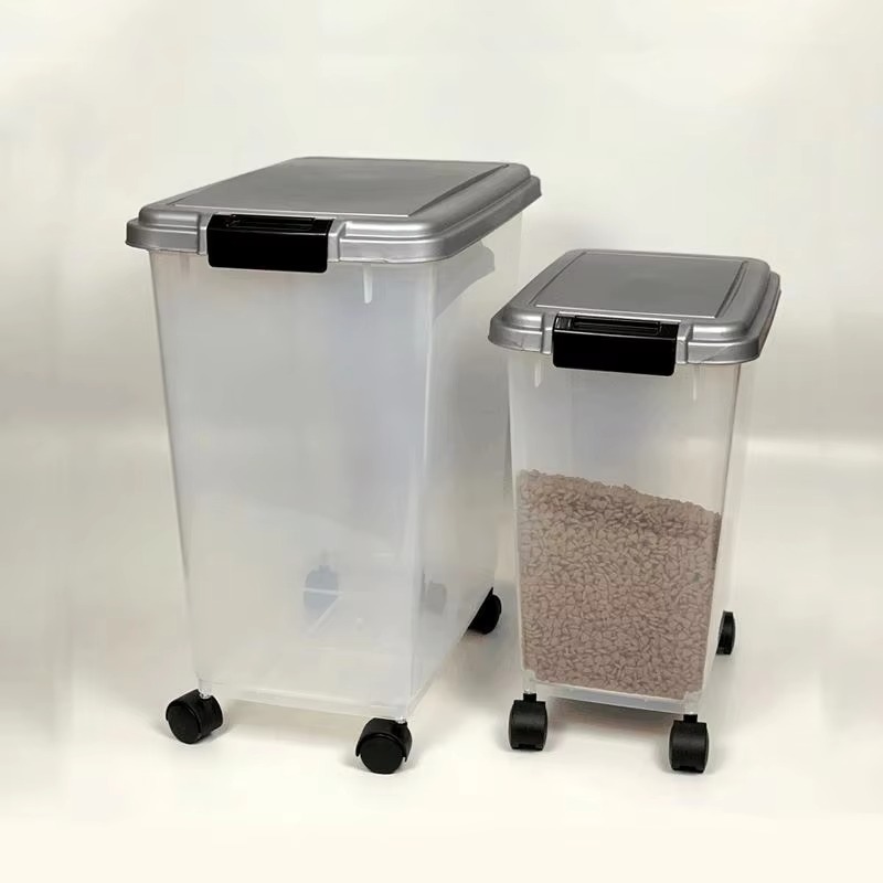 ペットフード収納容器（キャスター付き）メーカー卸売 S M  - Food Storage For Dog のレビューと価格