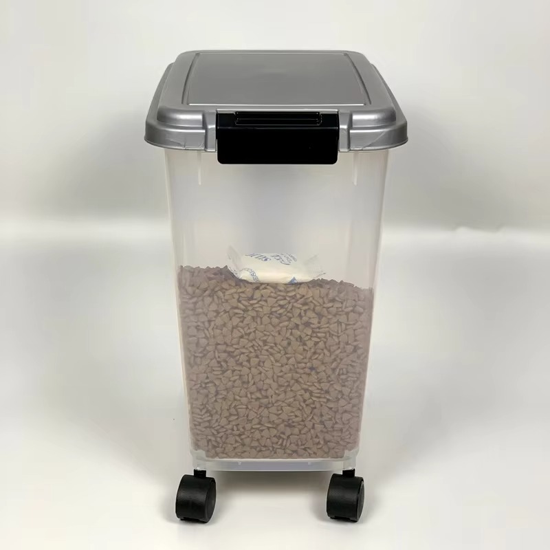 ペットフード収納容器（キャスター付き）メーカー卸売 S M  - Food Storage For Dog のレビューと価格