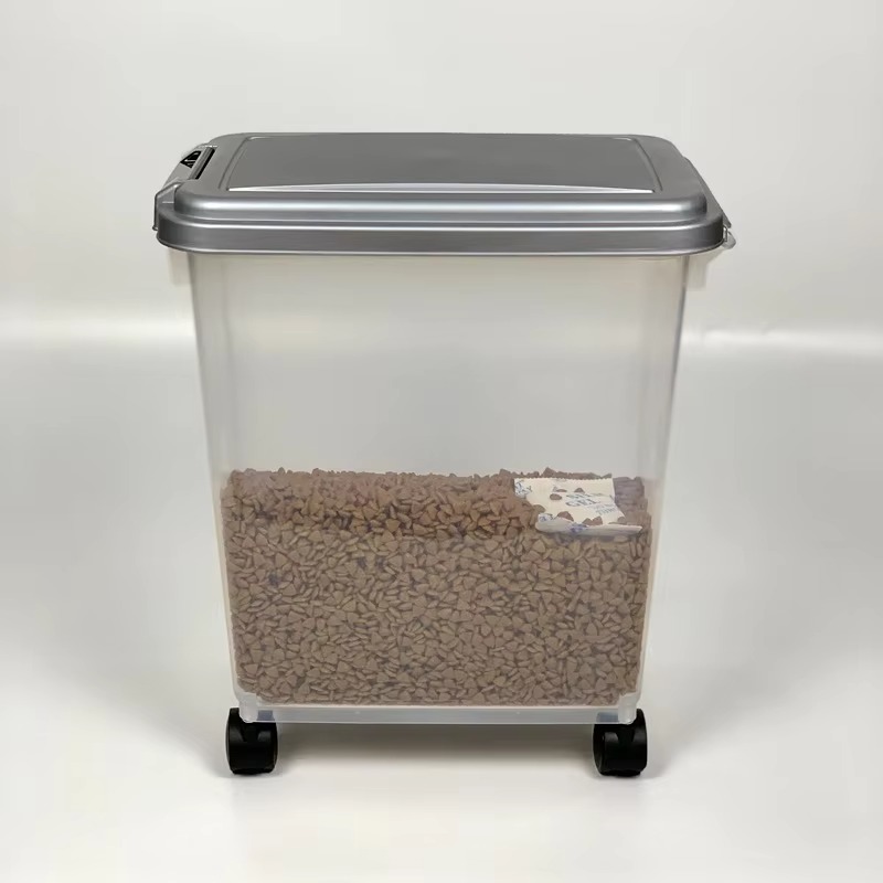 ペットフード収納容器（キャスター付き）メーカー卸売 S M  - Food Storage For Dog のレビューと価格