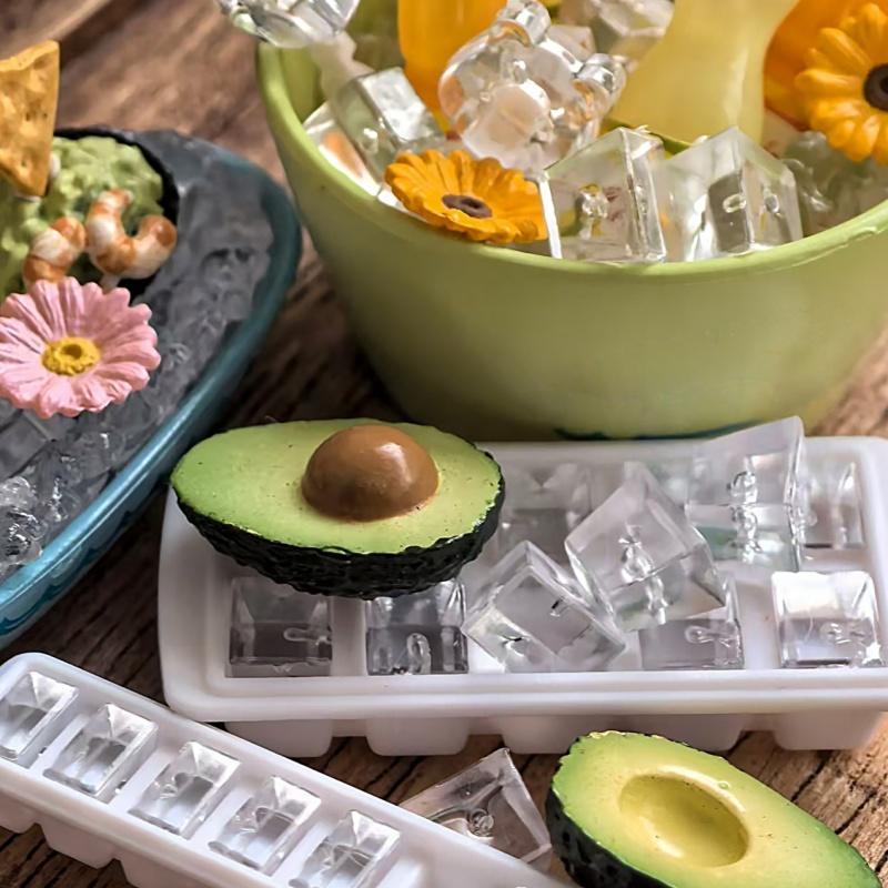 2 個女の子のおもちゃ新しいミニチュアドールハウス食品アイス - Food Storage Usa のレビューと価格