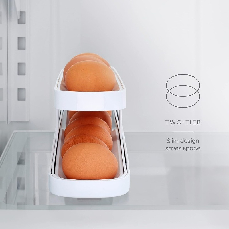 卵ディスペンサー（二層式）、省スペースの回転式卵ディスペンサ - Food Storage Types のレビューと価格