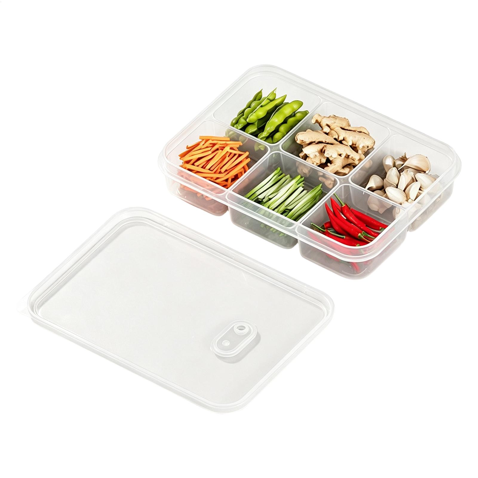 1PC 冷蔵庫収納ボックス肉野菜鮮度保持収納ボックス透明食品 - Food Storage Utensils のレビューと価格