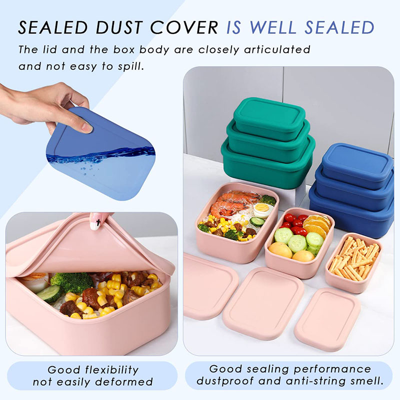 漏れ防止弁当箱 再利用可能 BPAフリー 食事準備容器 食品 - Food Storage Prep Containers のレビューと価格