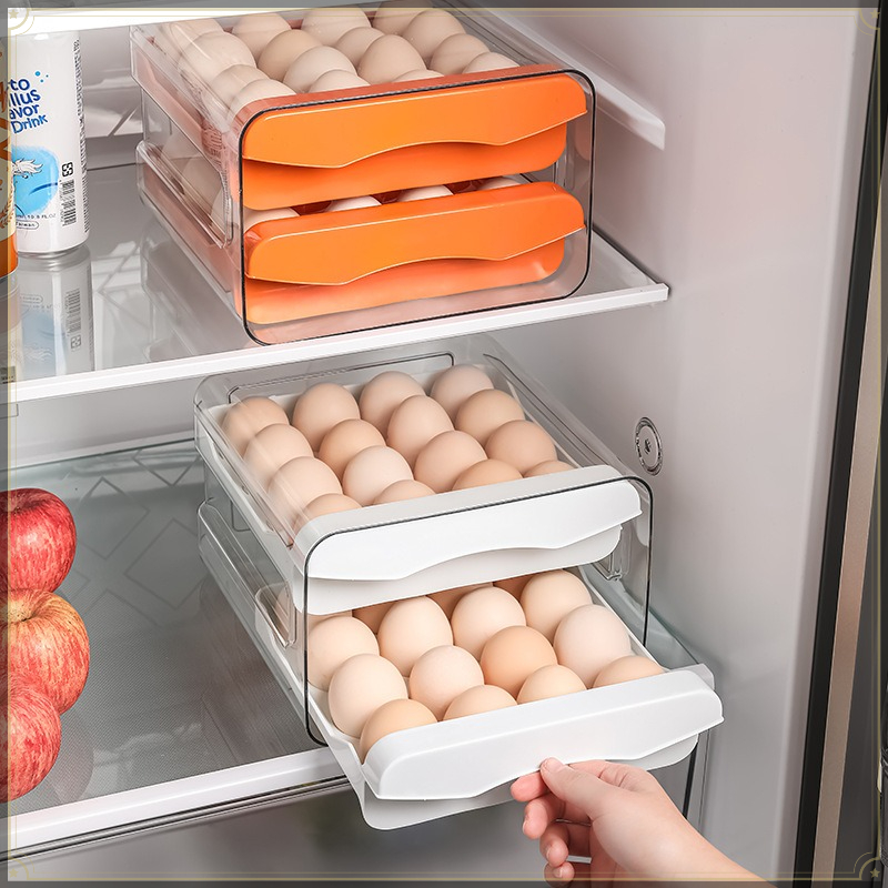 食品グレードPP＆PET製 卵収納ホルダー 32グリッド 大 - Food Storage Types のレビューと価格