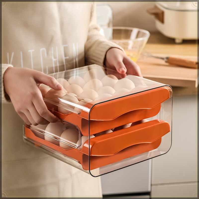 食品グレードPP＆PET製 卵収納ホルダー 32グリッド 大 - Food Storage Types のレビューと価格